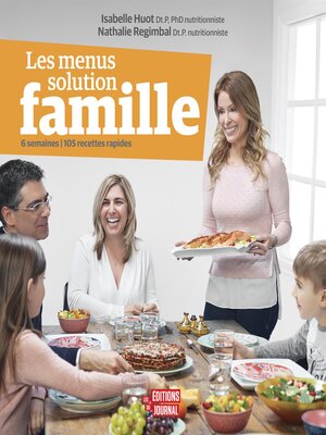 cover image of Les menus solution famille